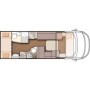 Alquiler autocaravana integral 6 plazas nevis 322