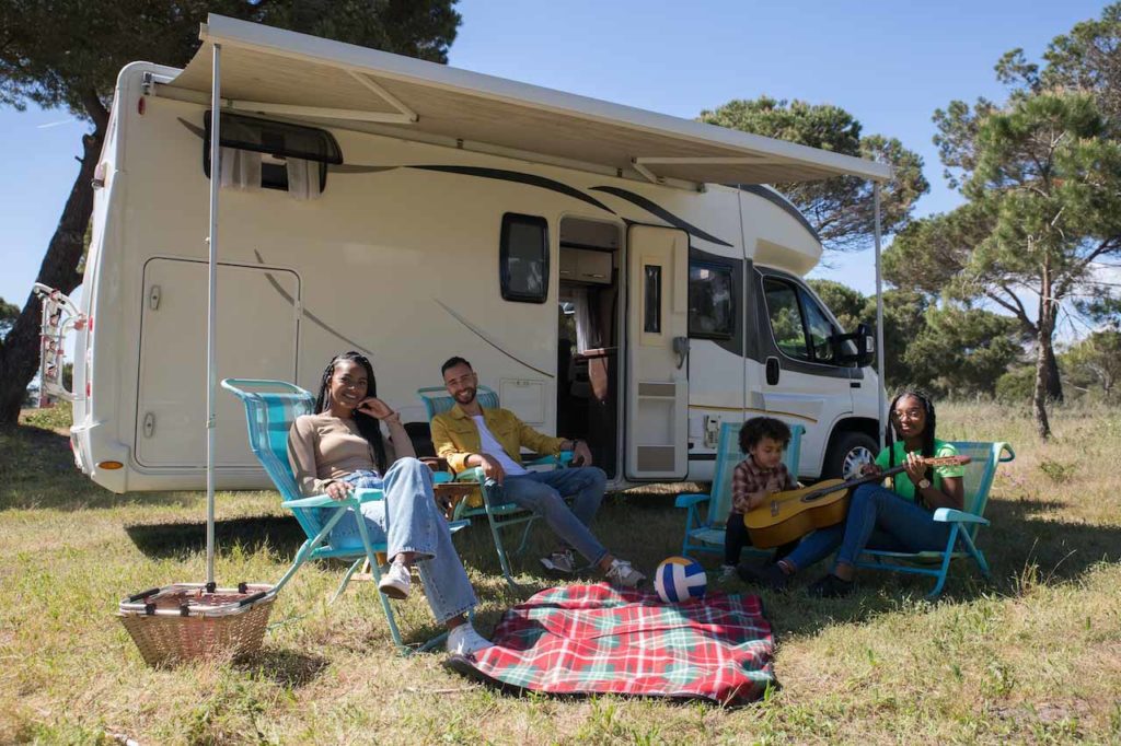 viajar en autocaravana con niños